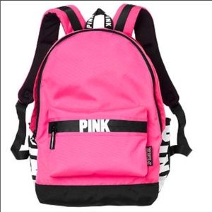 PINK HOT PINK School/Back Pack